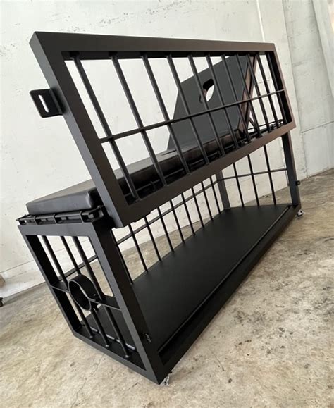 metal box bondage|Isolation Cage: Premium BDSM Furniture by Metalbound.